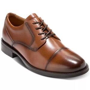 Cole Haan Bedford Cap Toe Oxford Shoes British Tan
